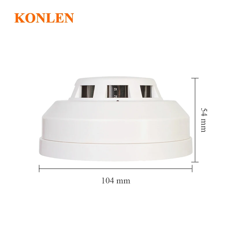 KONLEN DC 12V проводной фотоэлектрический детектор дыма пожарной сигнализации Сенсор
