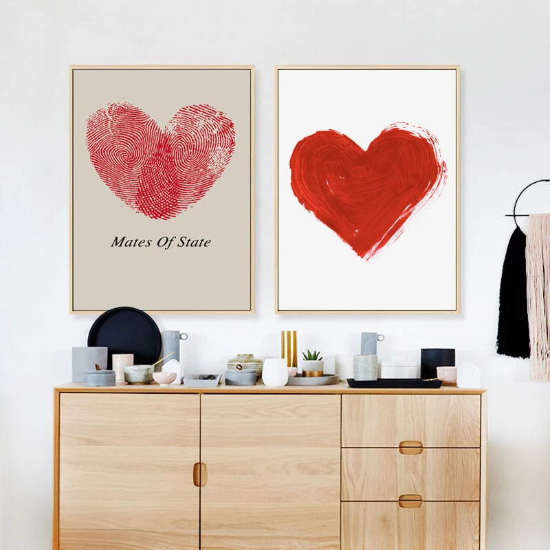

Abstract Love Art Poster Digital Painting Print Canvas Painting Picture Home Wall Art Decoration Wall Stickers Can Be Customized