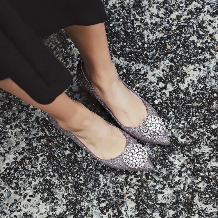 Женские туфли на высоком каблуке лодочки с закрытым носком высокий каблук