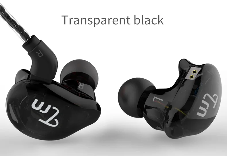 TRN V10 2DD с 2BA гибридные наушники-вкладыши DJ Hi-Fi Monito, спортивные наушники для бега, наушники с 2PIN, съемные TRN V80