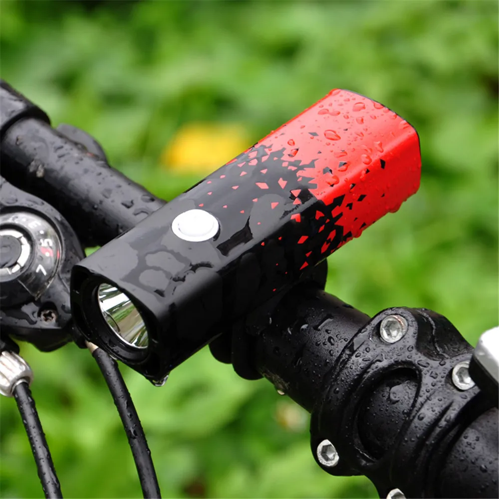 Электрический велосипедный передний фонарь 2019 новый высокий свет T6 светодиодный
