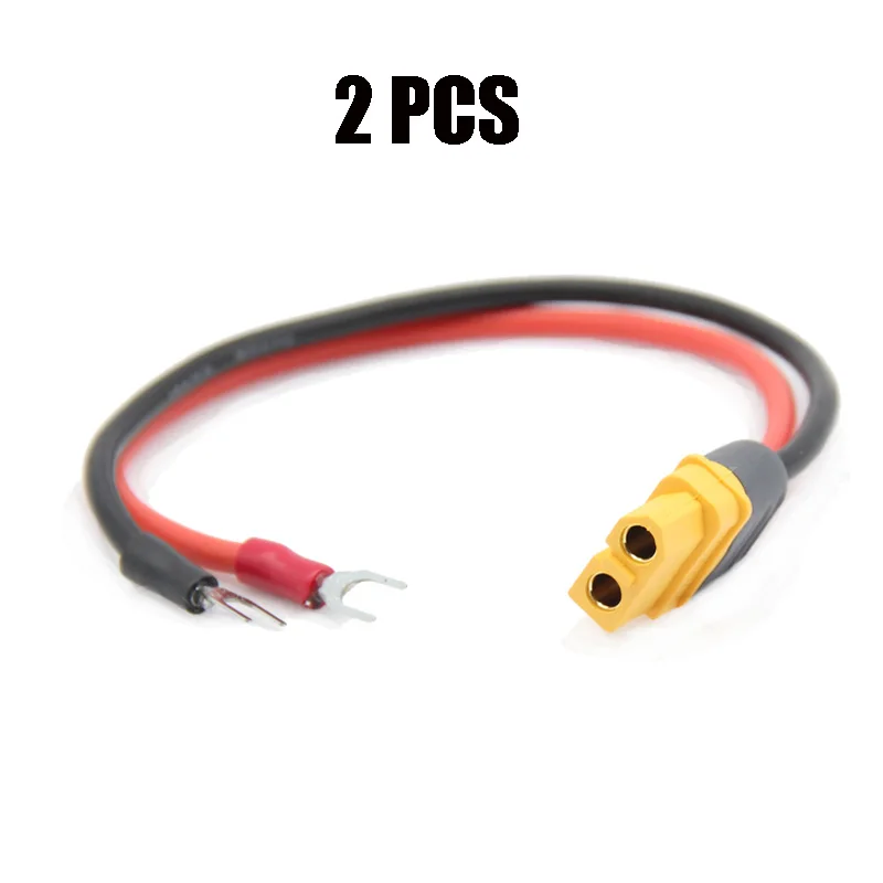 Силиконовый адаптер-кабель XT60 16AWG 2 шт. ISDT 608 620 Q6 зарядный шнур для RC DIY запасные