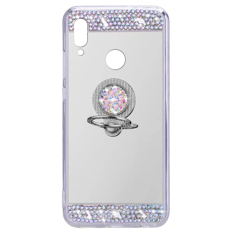 Mirror TPU Case for Huawei Y5 Lite Y6 Y3 2017 Soft Blind Honor 10 9 8 V8 6C Pro Play 8C 8X 7X 6X |