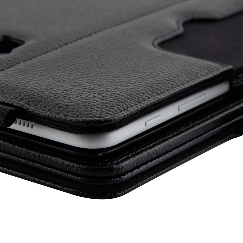Черный чехол с клавиатурой для Samsung Galaxy Tab A 10 5 2018 модель Sm T590/T595/T597 тонкий корпус