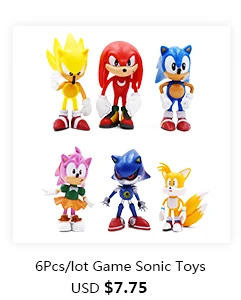 20 см супер плюшевый Соник куклы Sonic зубная щётка бум; мягкие игрушки из мультфильмов; ТВ фигурка Sonic Куклы