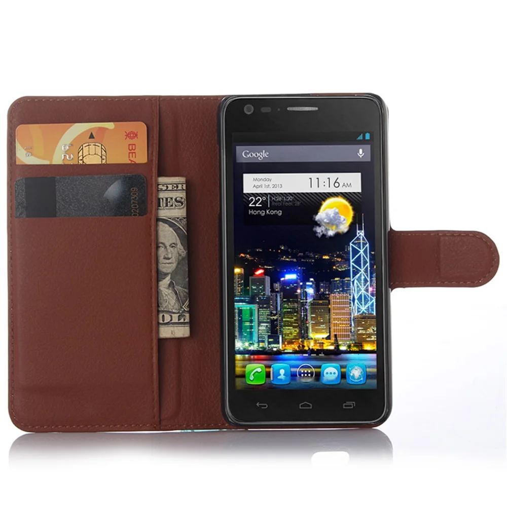 Чехол Cyboris для Alcatel One Touch Idol Ultra OT 6033 чехол-книжка из искусственной кожи со слотом