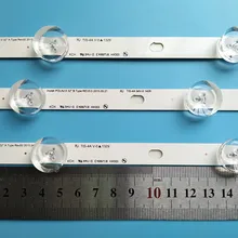 Новая 5 комплектов = 15 шт 6/7LED 590 мм Светодиодная лента Замена для LG
