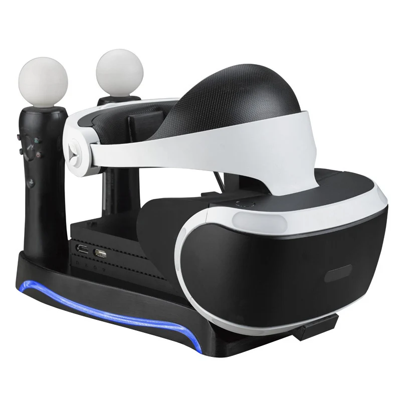 4 в 1 подставка для хранения PSVR PS4 VR PS гарнитура CUH ZVR2 2 го поколения + зарядной