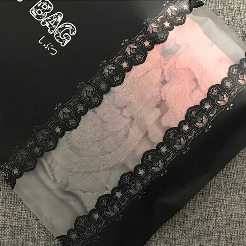 Печать Кружевные окна Прозрачный Цвет Пластиковая упаковка Высококачественная