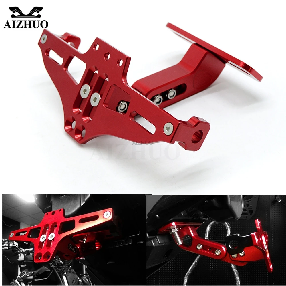 

Держатель номерного знака мотоцикла, кронштейн, складной монтажный комплект для Kawasaki Yamaha Suzuki sv650 sv650s 1999-2009 sv650 650 s 1999-2009