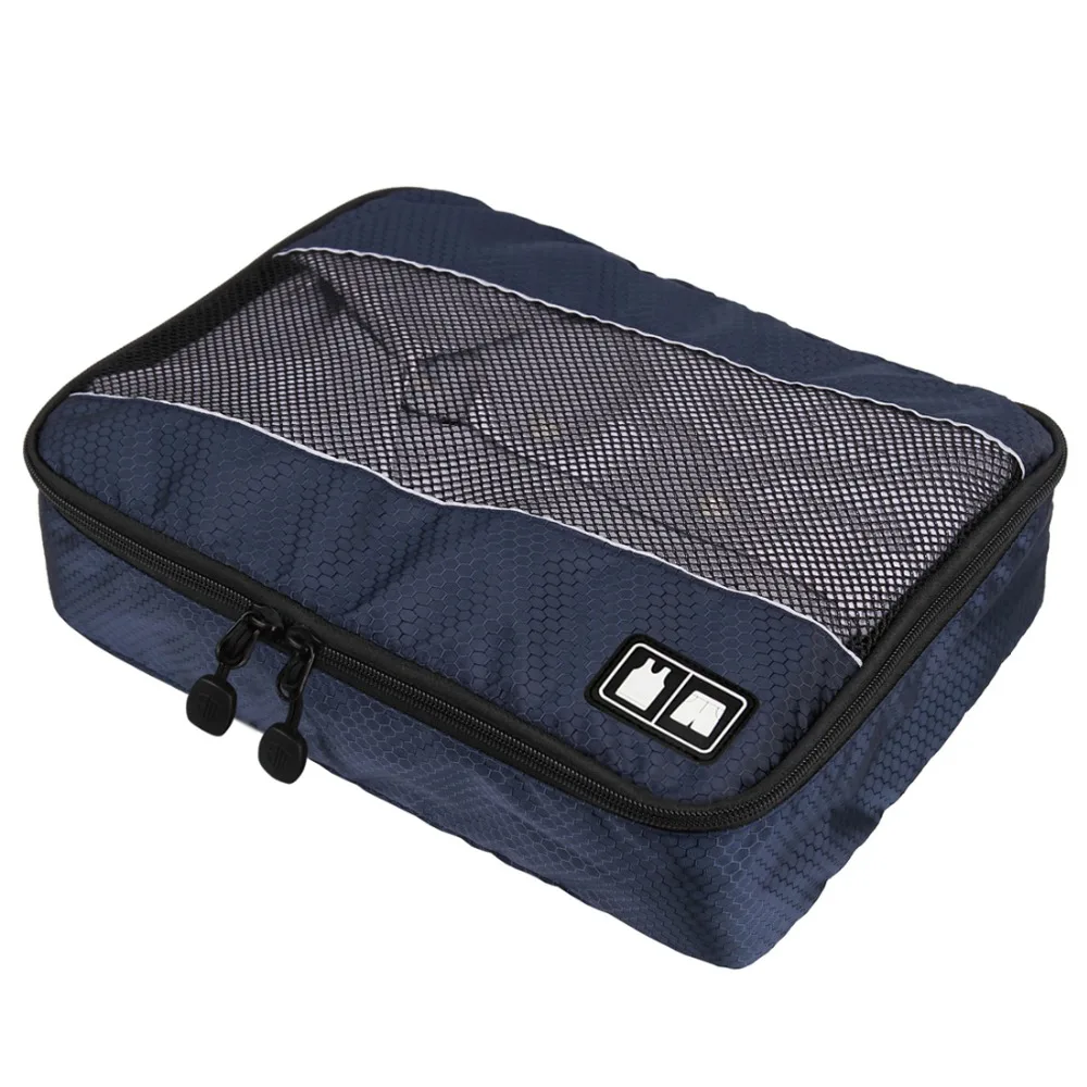 BAGSMART 3 шт. унисекс упаковка для одежды кубики дорожные сумки рубашки брюки