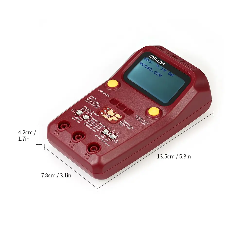 Цифровой СОЭ MOS/PNP/NPN SMD тестер-Транзистор тестер Диод постоянной ёмкости