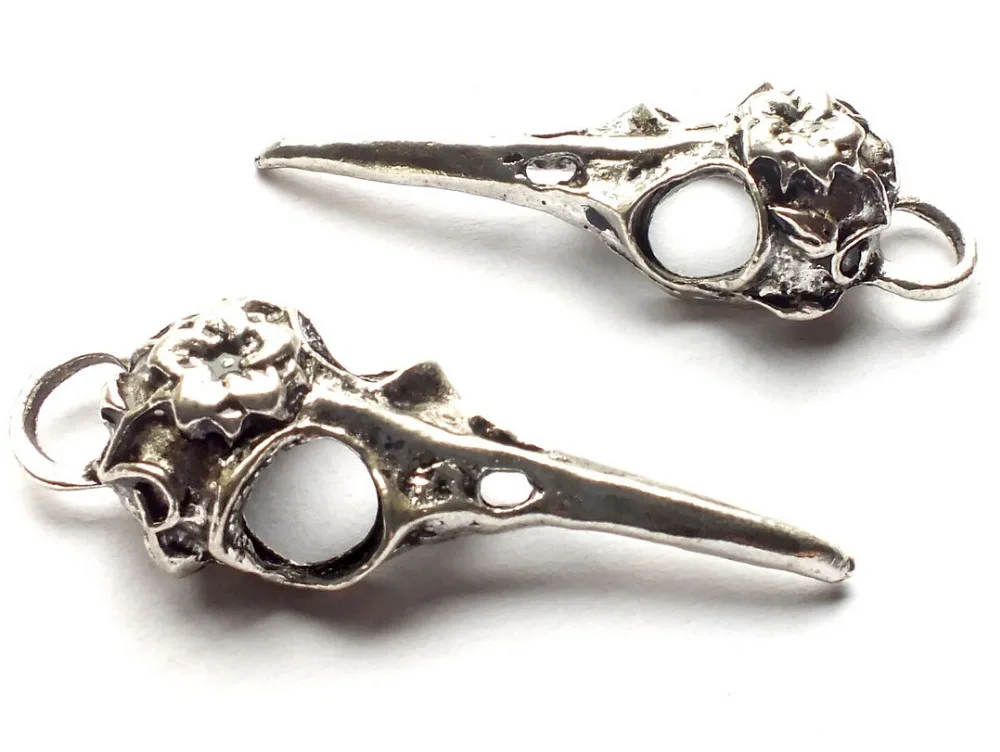 Хит продаж 50 шт./пакет Античный Серебристый милый комплект с подвеской в виде