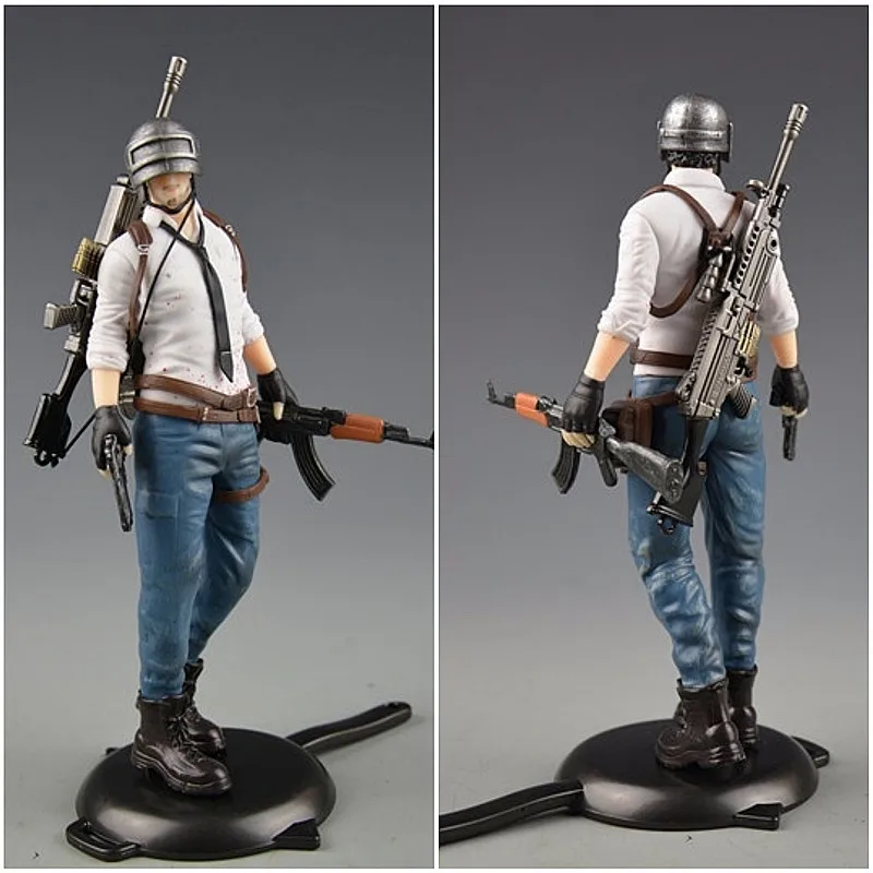 PUBG Playerunknown's Battlegrounds около 6 дюймов кукла мужская роль место, чтобы съесть курица сегодня пластиковая модель 16 стиль соответствия