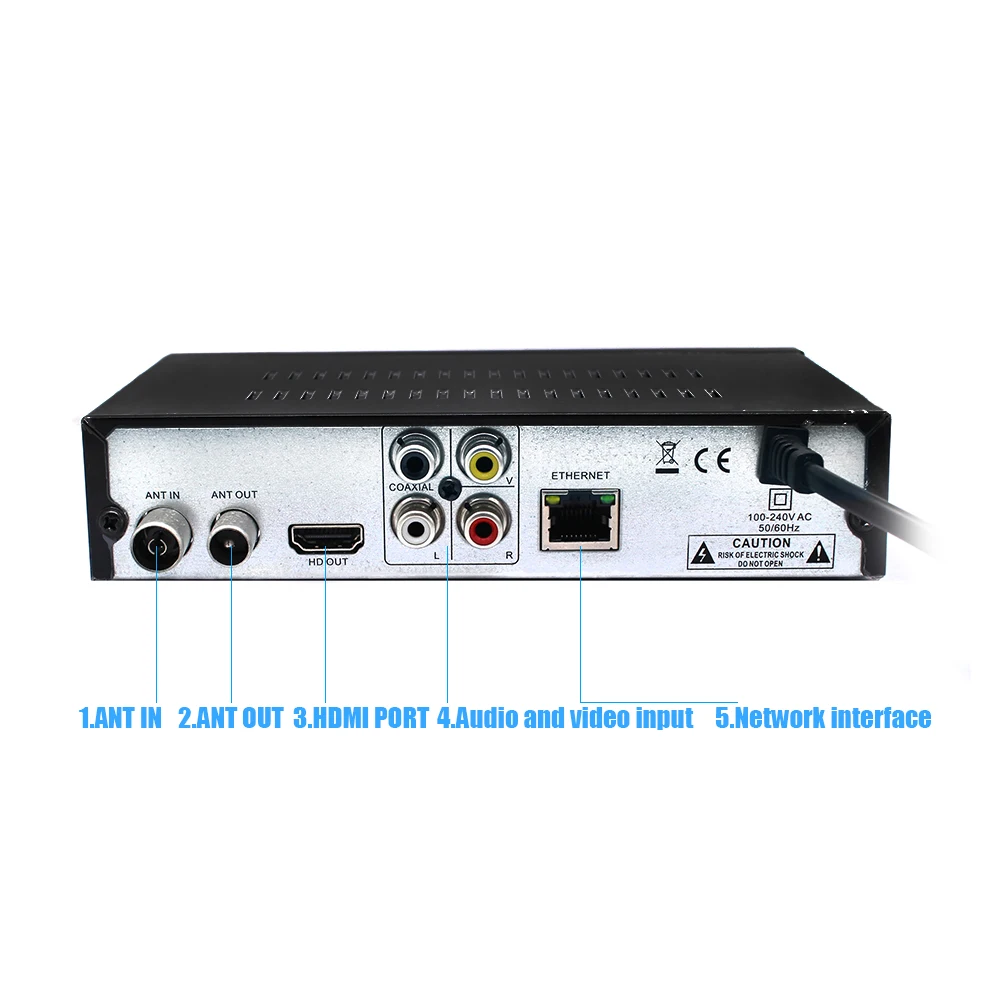 Vmade новейший Full HD цифровой DVB T2 наземный телеприставка поддерживает YouTube PVR MPEG-2 /