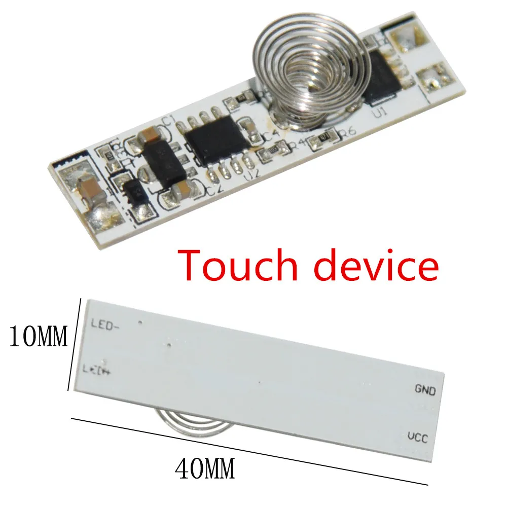 TXG DC12-24V ультра тонкий мини сенсорный датчик/ручной датчик развертки/датчик движения модуль переключатель для всех видов светодиодных ламп