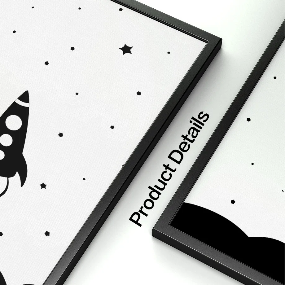 Rocket forest wild Free художественная стена с цитатой Холст Картина скандинавские постеры