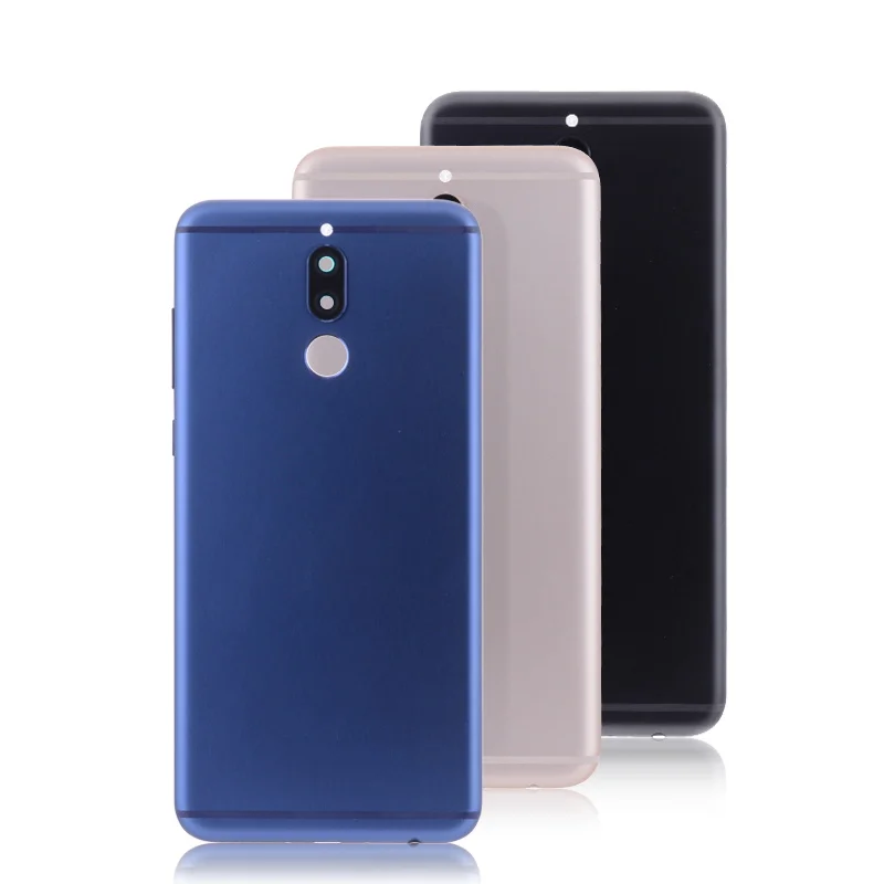 Задняя крышка для HUAWEI Mate 10 Lite Nova 2i Оригинал на батарею черный золотой|Корпусы и