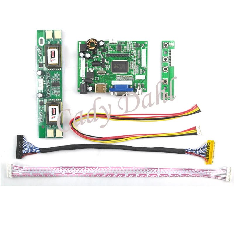 Плата контроллера HDMI VGA Audio LCD для M190Z1 L01 M220Z1 L06 LM201WE3 TLF1 TLL2 1680x1050 2ch 8bit ЖК панель