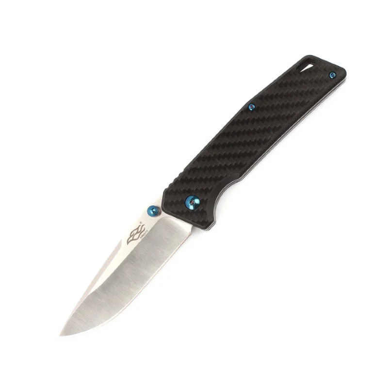 black G10 FB7601 Топ Ganzo EDC Складной нож 440C Лезвие G10 Ручка для охоты кемпинга выживания Тактические Военные Ножи Инструмент для жар-птицы - Цвет: black G10