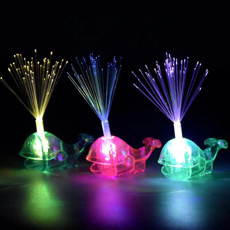 Праздничное украшение милое светодиодное кольцо в виде Кита детская игрушка