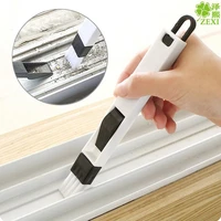 1pcs multipurpose window groove cleaning brush with dustpan folding brush householding keyboard home kitchen cleaning tools 8z