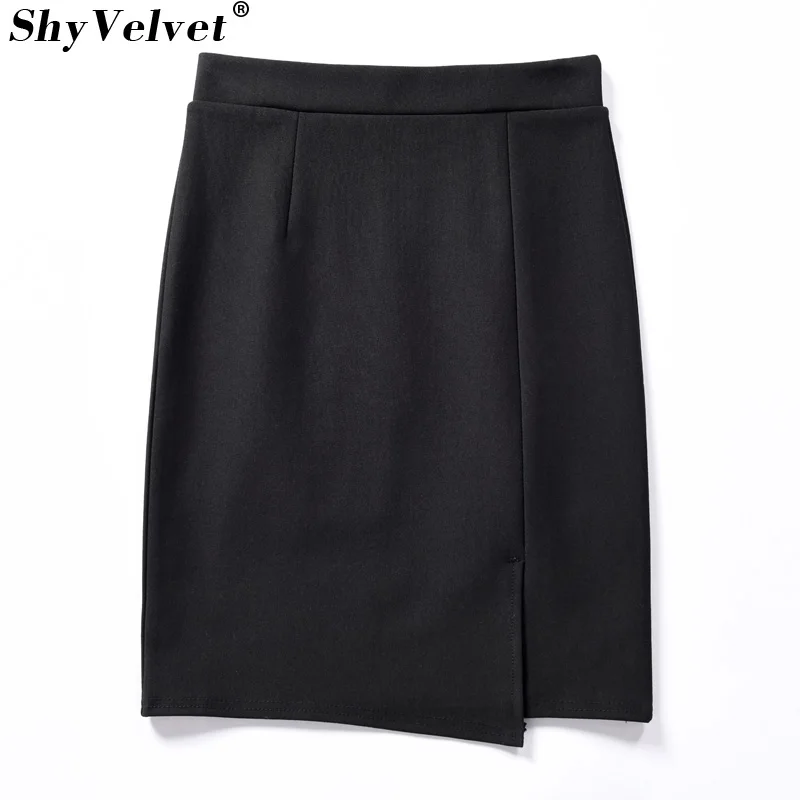 OL стильная деловая юбка-карандаш с высокой талией Женская облегающая