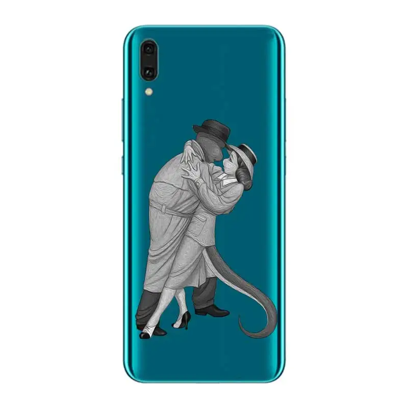 N282 Касабланка Мягкий ТПУ силиконовый чехол для huawei Y5 Y6 Y7 Y9 премьер-профессионал