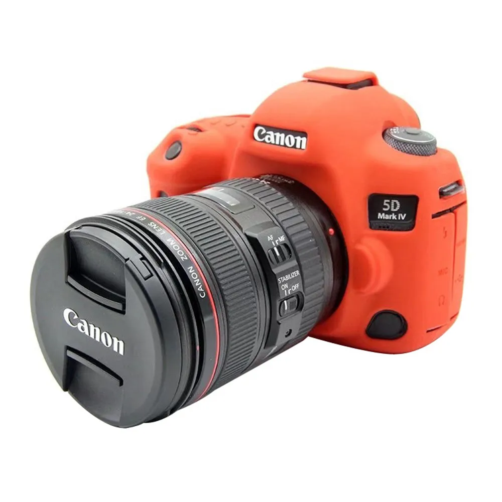 Мягкий силиконовый защитный чехол для камеры Canon EOS 5D Mark IV 5D4 III 5D3 5DS 5DR 1 шт. |