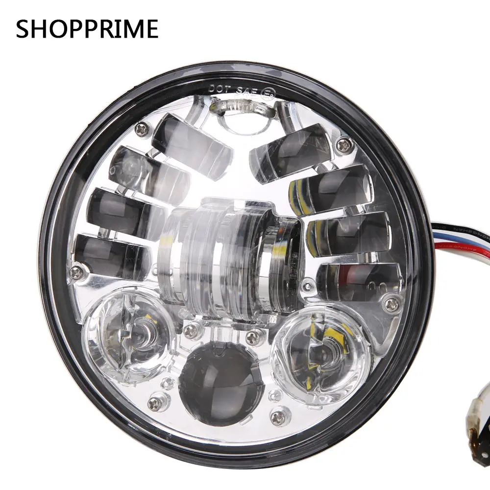 СВЕТОДИОДНАЯ Лампа для проектора мотоцикла типа Bee DRL 5 75 5-3/4 дюйма Sportster 883 1200 Iron Dyna