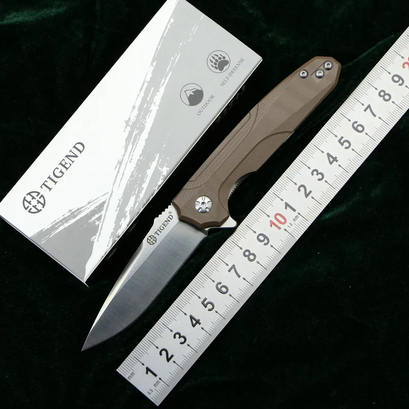 TIGEND CF1818 тактический складной нож D2 лезвие G10 + стальная ручка Кемпинг Охота