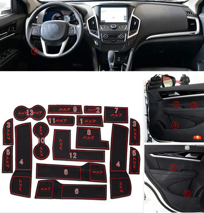 Подлокотник с отделением для ворот подлокотник хранения DFM Aeolus AX7 ручная передача