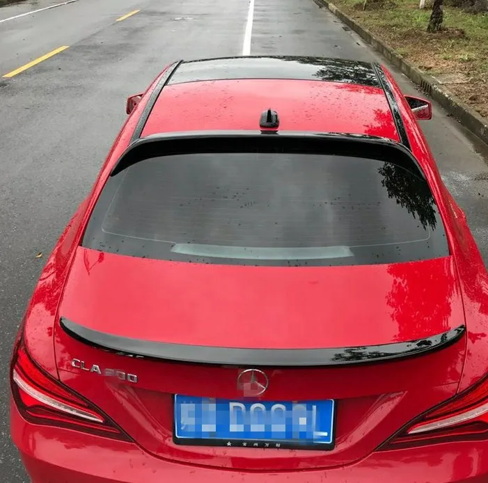 Спойлер для Benz CLA CLA45 W117 задний стеклянный верхний спойлер с крыльями AMG style 200 250 260