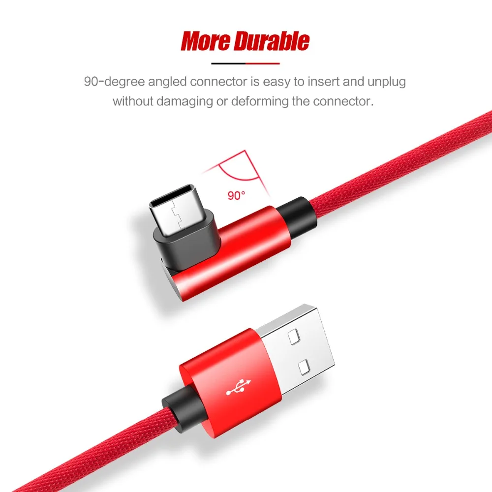 ROCK L Форма usb type C кабель зарядного устройства для Galaxy Note 8 S8 Plus Xiaomi 6 Mi5 huawei P10 P9