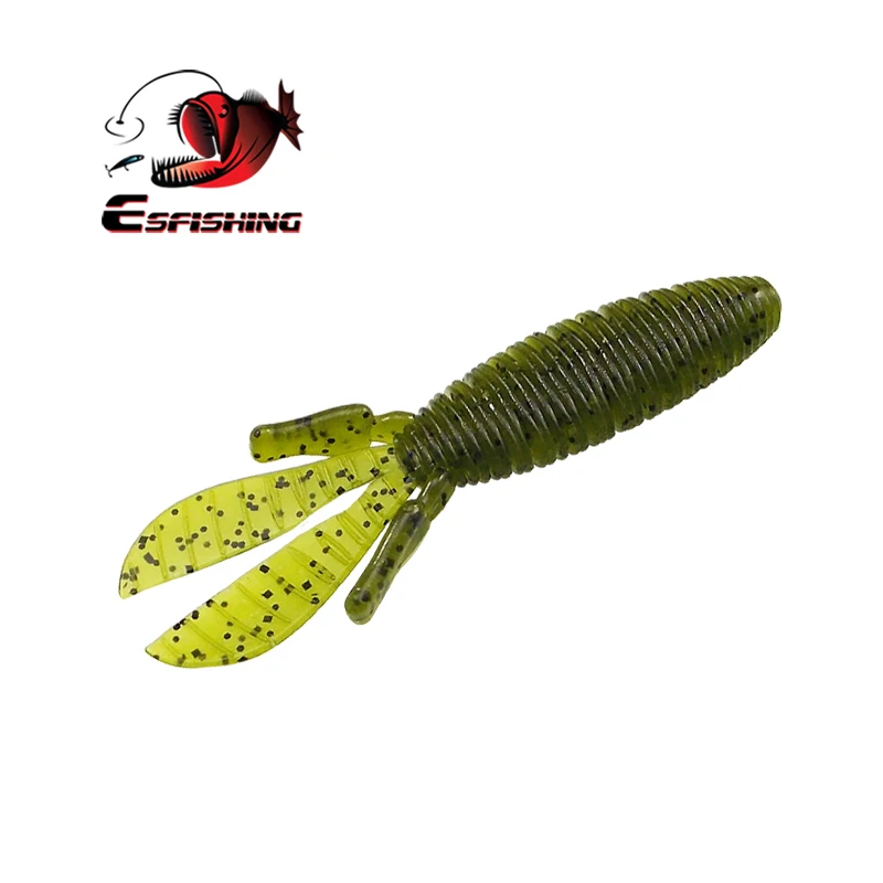 ESFISHING мягкие приманки рыболовные MD BOMB Craw 95 мм 6 шт. Карп снасти Щука приманка Isca