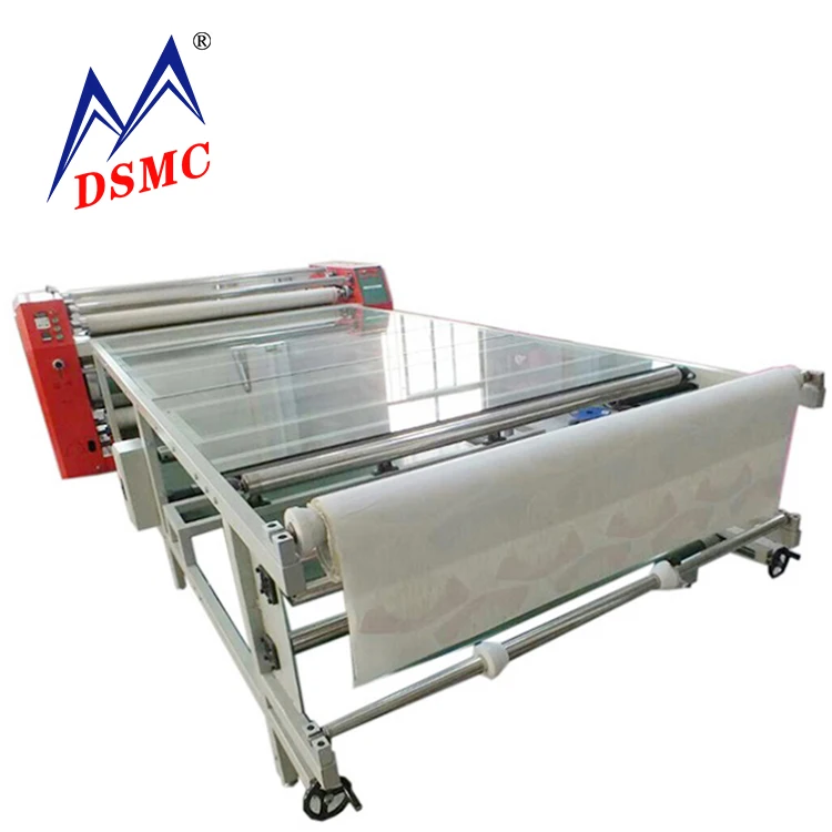 Широкоформатный роликовый сублимационный термопресс для печати на ткани 1 7