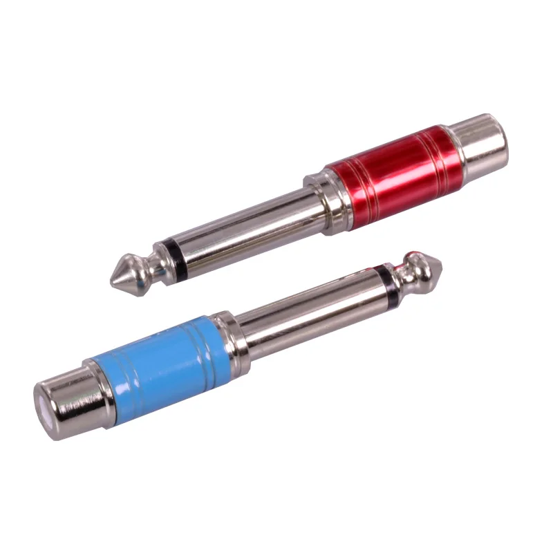 8 шт./4 пары 6 35 мм 1/4 дюйма папа|jack audio connector|jack connectorjack plug connector |