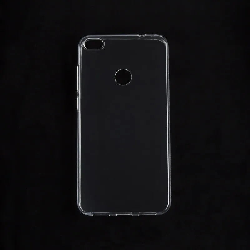 Clear or Black Мягкий силиконовый чехол для huawei P8 lite 5," задняя крышка прекрасный дизайн для huawei Honor 8 Lite/P9 lite защита - Цвет: Clear or Black