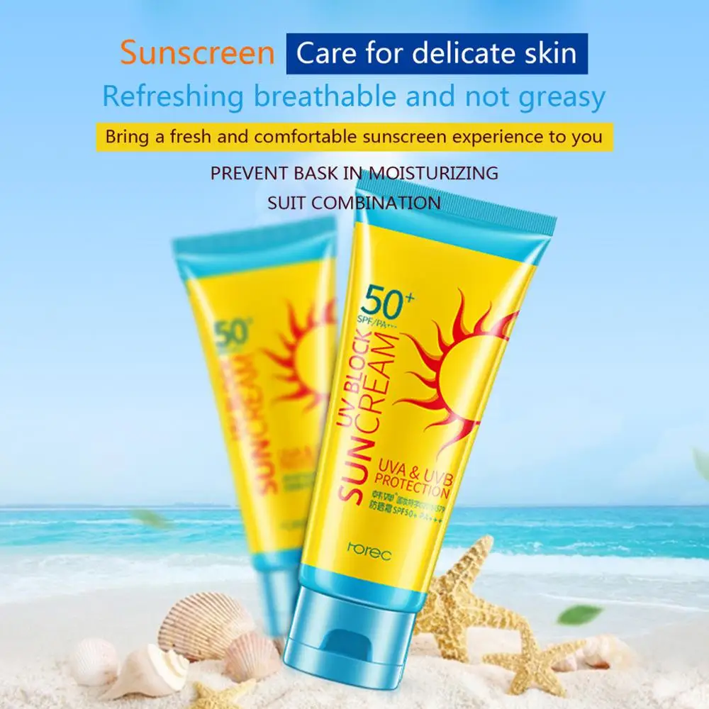Солнцезащитный крем для лица SPF50 + PA +++++ отбеливающие кремы ухода за кожей