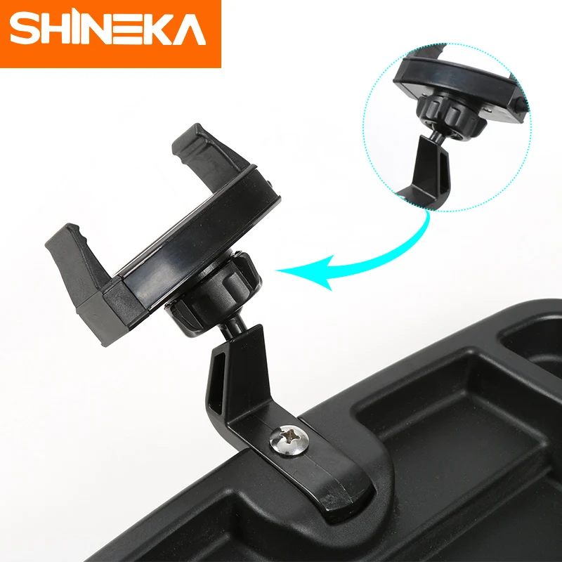 Автомобильный держатель для IPad SHINEKA ABS мобильный телефон подставка ящик хранения