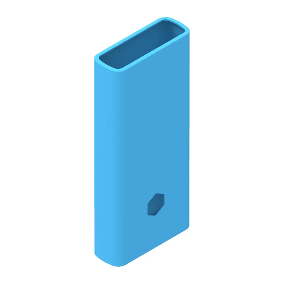 blue Для Xiaomi power Bank 2C 20000 mAh внешний аккумулятор чехол силиконовый защитный чехол для Xiaomi power bank чехол - Цвет: blue