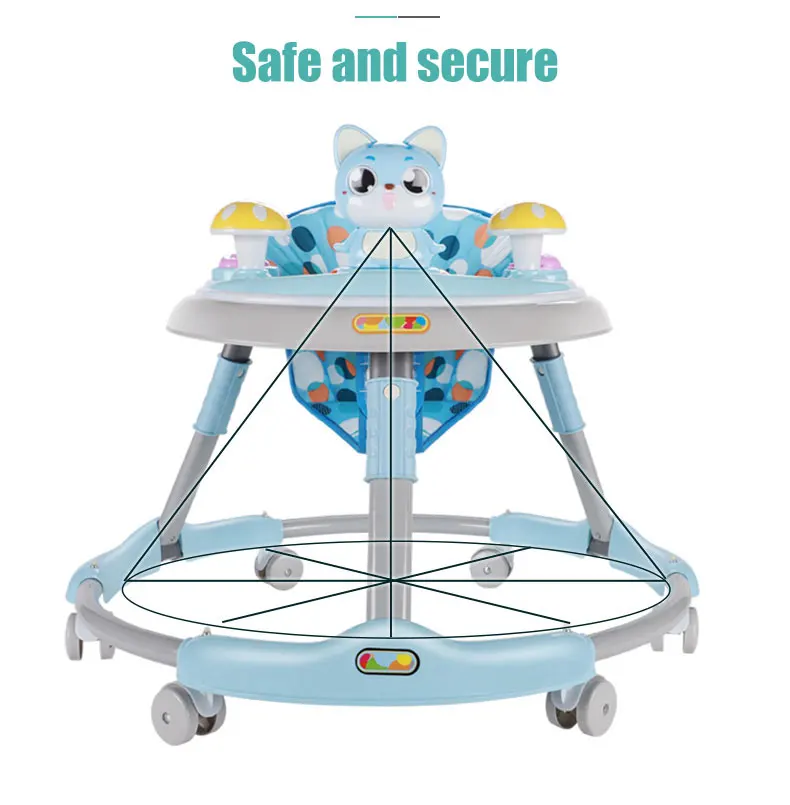 IMBABY ходунки для детей, ходунки с колесами, ходунки для малышей, ходунки для детей, Обучающие детские ходунки, музыкальный баланс, Andador