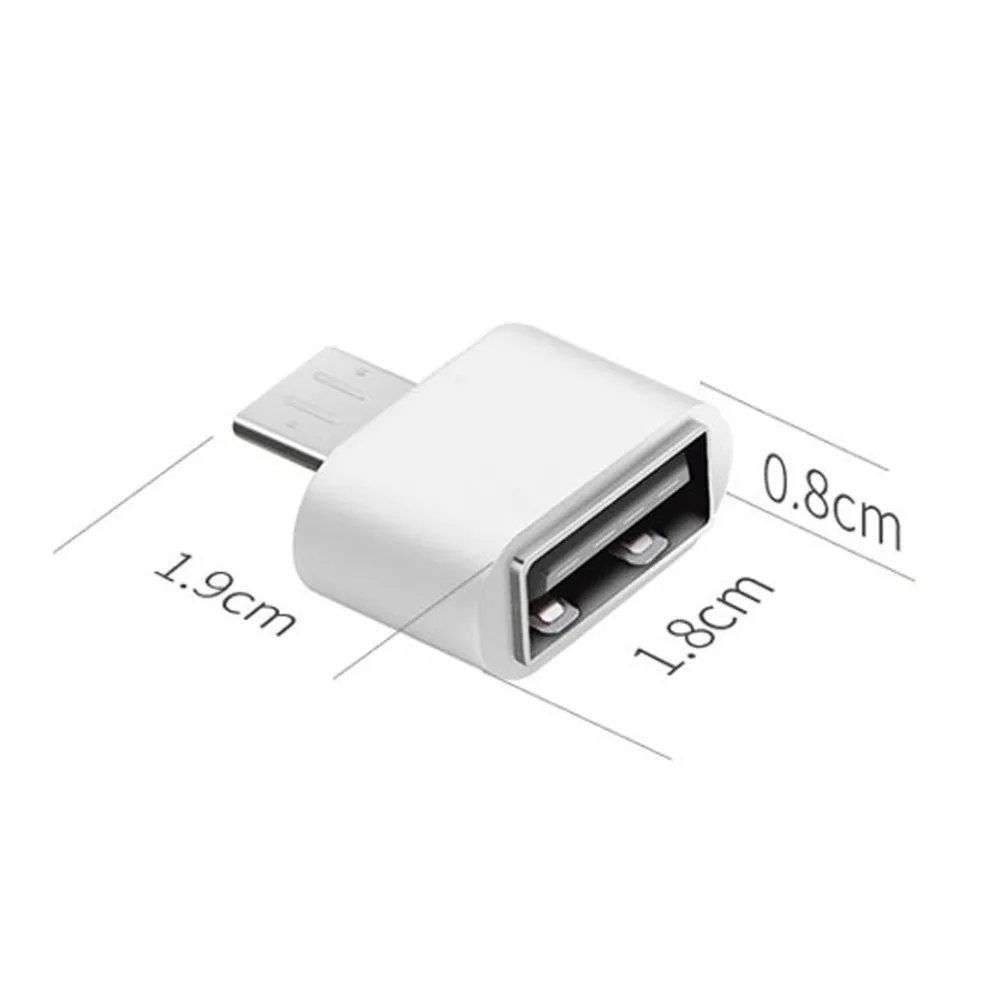 100 шт./лот USB Женский Для C Type 3 1 OTG Мужской адаптер для передачи данных Samsung S8 LG G6 G5 V20