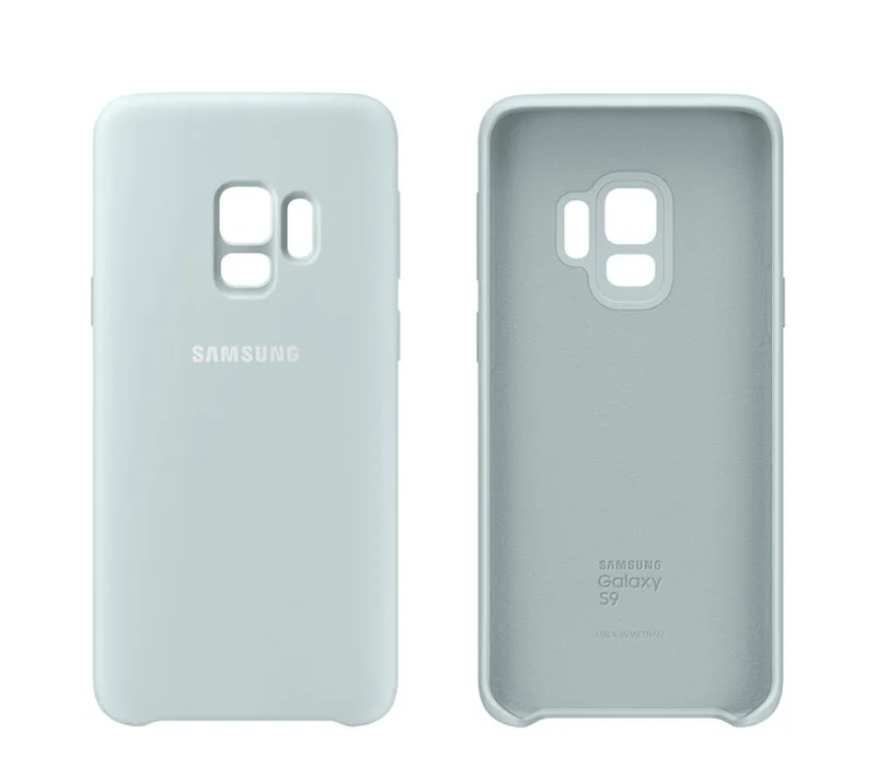 Samsung официальный силиконовый чехол для телефона, Защитная крышка для samsung Galaxy S9+ S9 плюс S9+ Чехлы корпуса мобильных телефонов
