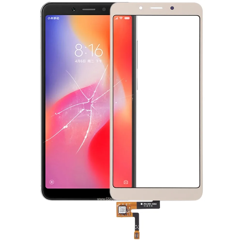 Сенсорная панель для Xiaomi Redmi 6A запасная часть мобильного телефона 6 передний