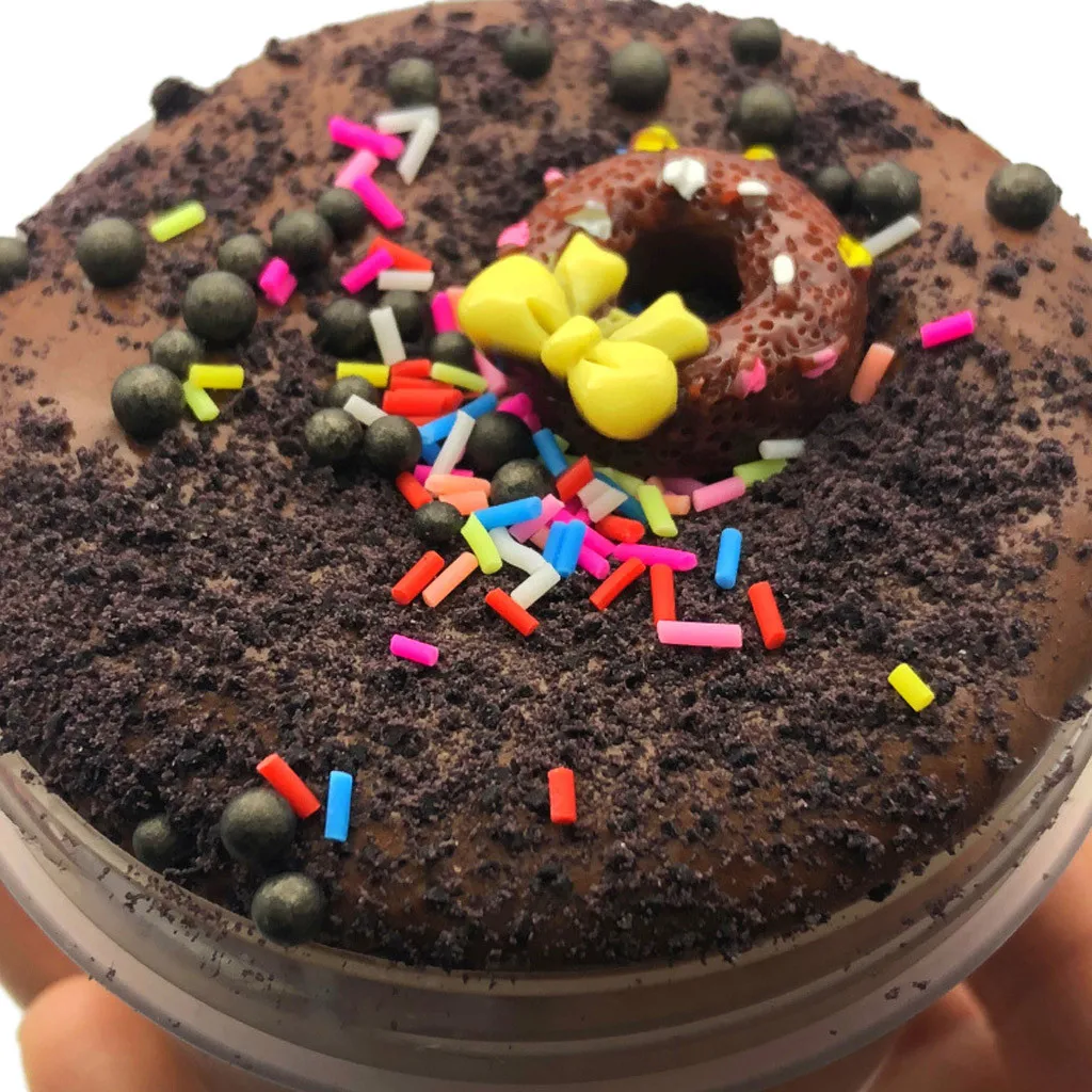 DIY пушистый пенопластовый Пластилин для слайма глина мягкого хлопка подвески