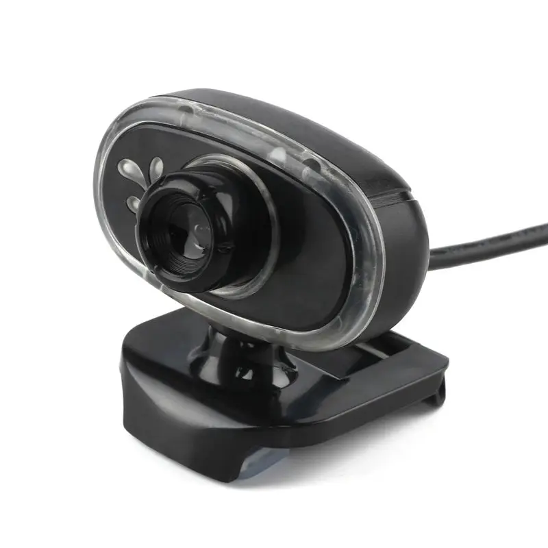 USB веб камера HD 12M Pixel Clip on поворотная на 360 градусов Звукопоглощающая с микрофоном