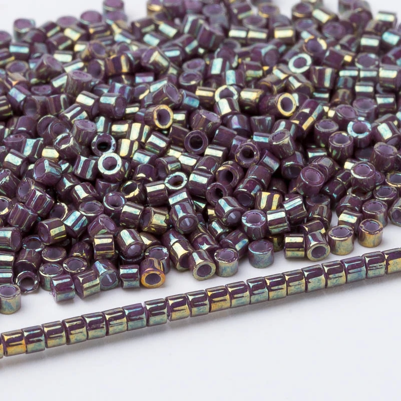 DB1011 Taidian Beadwork металлические бусины Miyuki Delica 11/0 для бисера браслет 1,6x1,3 мм японский бисер поставщик 10 г/лот около 2000 штук - Цвет: DB1011