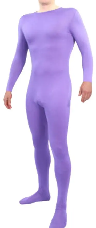 Женское боди с длинным рукавом черное из лайкры | Тематическая одежда и униформа