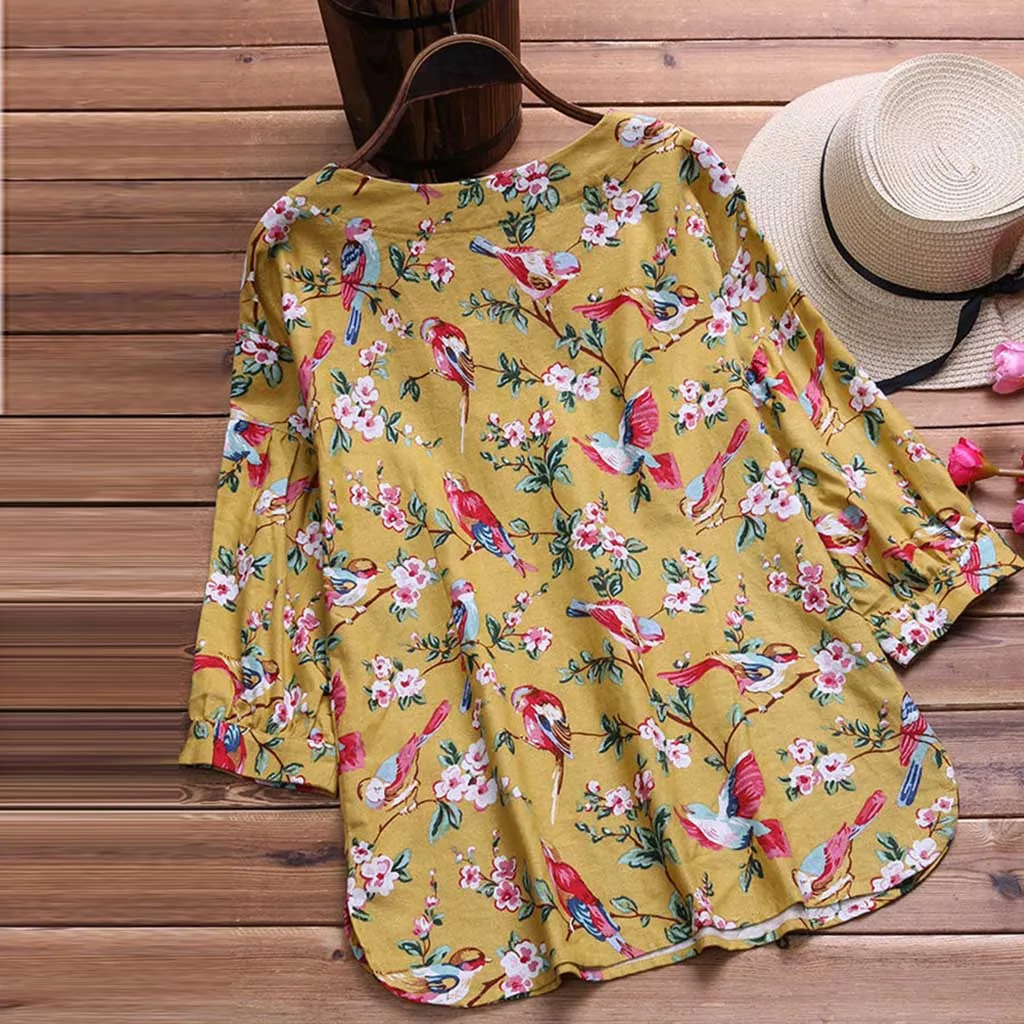 Модные женские блузки Femininas Blusas, Повседневная рубашка с длинным рукавом и круглым вырезом, блузка, блузки Lange Mouwen